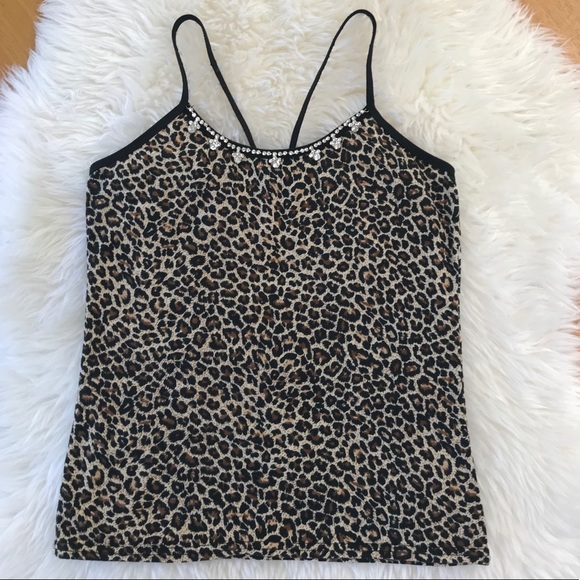 3 Cami Bundle: Leopard print, Blue flower print & Pink - Picture 2 of 11